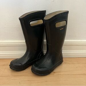 Bogs Rubber Rain Boots in black